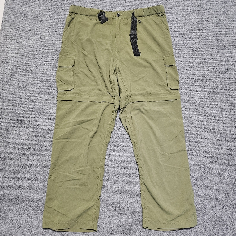 Boy Scouts of America Pants Womens 2XL Green Switchback Nylon Hiking Convertible
